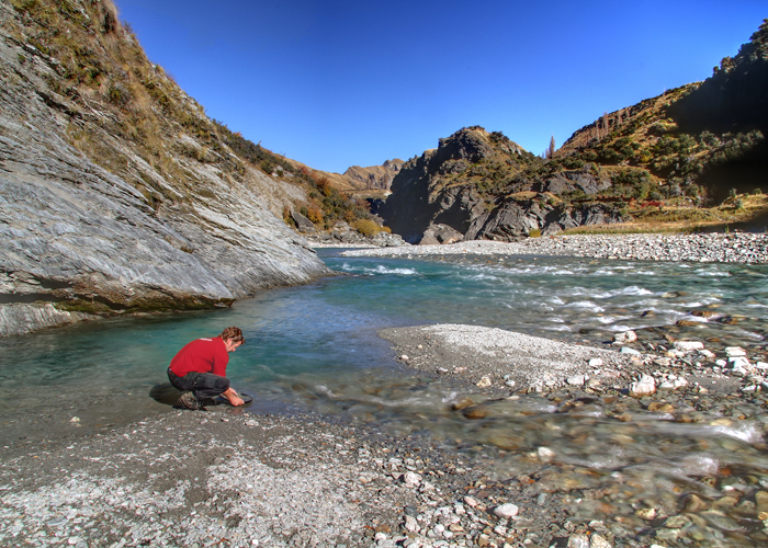 Gold Panning Canyon Queenstown